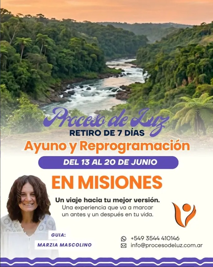 “Proceso de Luz”: una invitación a resetear cuerpo, mente y energía en Misiones imagen-2