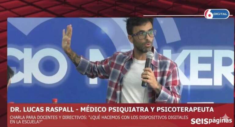 “La violencia digital construye victimarios, la comunidad debe asumir su responsabilidad”, dijo el reconocido médico psiquiatra y psicoterapeuta Raspall en Posadas imagen-35