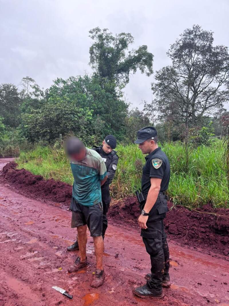 Discusión, cuchillo y detención: violento episodio en Andresito terminó con un herido imagen-12