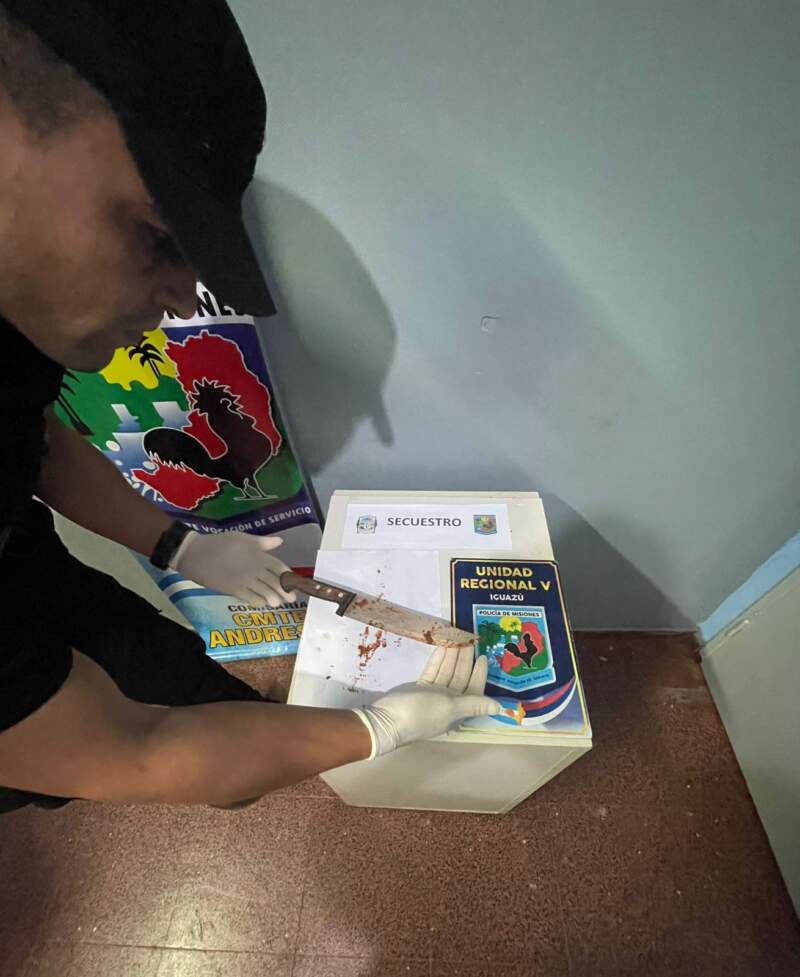 Discusión, cuchillo y detención: violento episodio en Andresito terminó con un herido imagen-4