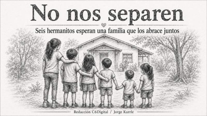 “No nos separen”: seis hermanitos esperan una familia que los abrace juntos imagen-12