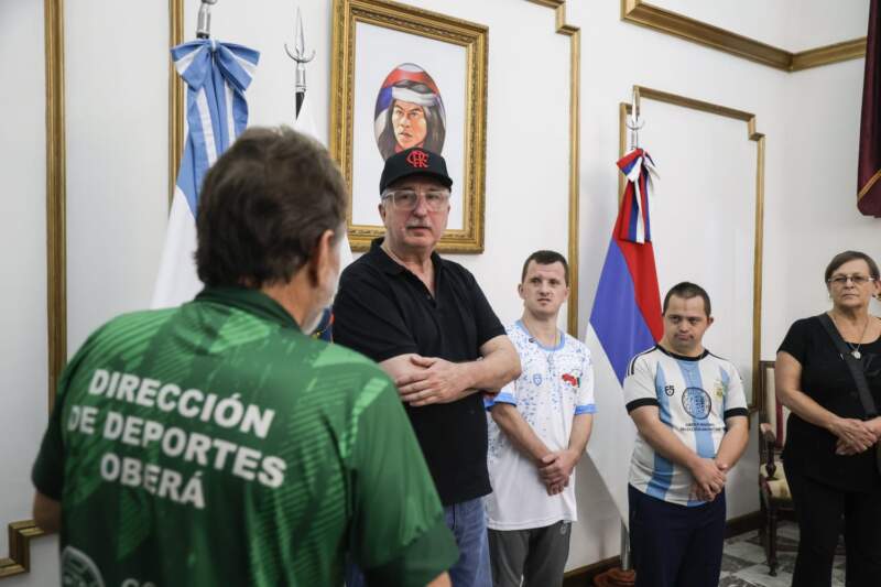 Passalacqua recibió a los hermanos Kleike, referentes del Judo inclusivo misionero imagen-8
