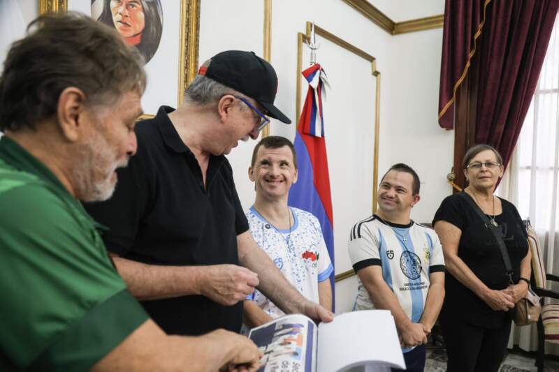 Passalacqua recibió a los hermanos Kleike, referentes del Judo inclusivo misionero imagen-16