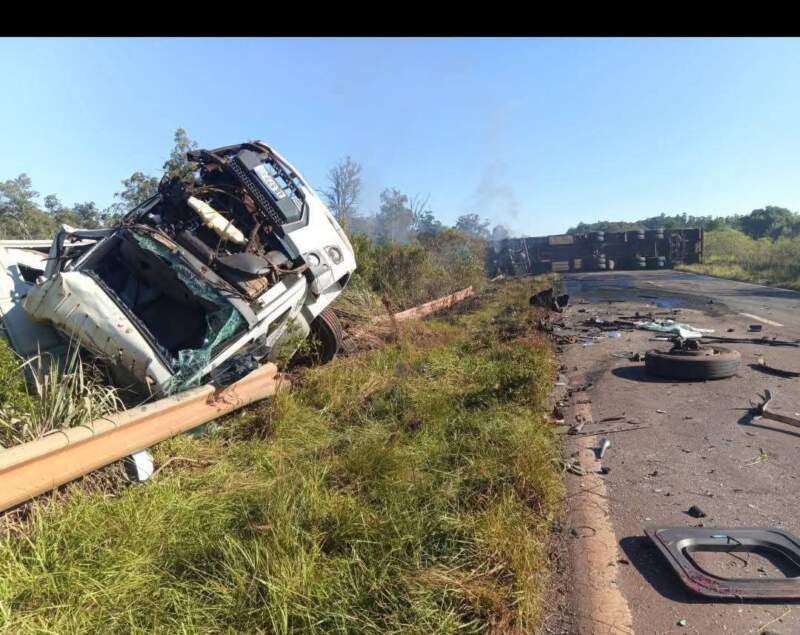 Corrientes: tras choque vehicular, camión se incendió en la Ruta Nacional 14, cerca de Liebig imagen-11
