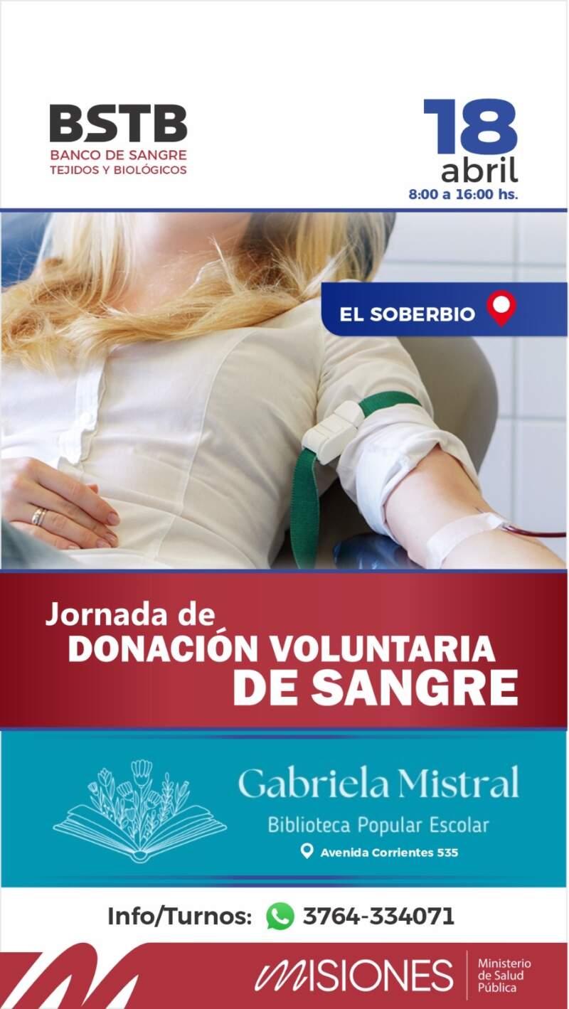 Frente a la demanda sanitaria, el Banco de Sangre intensifica colectas en la provincia imagen-5