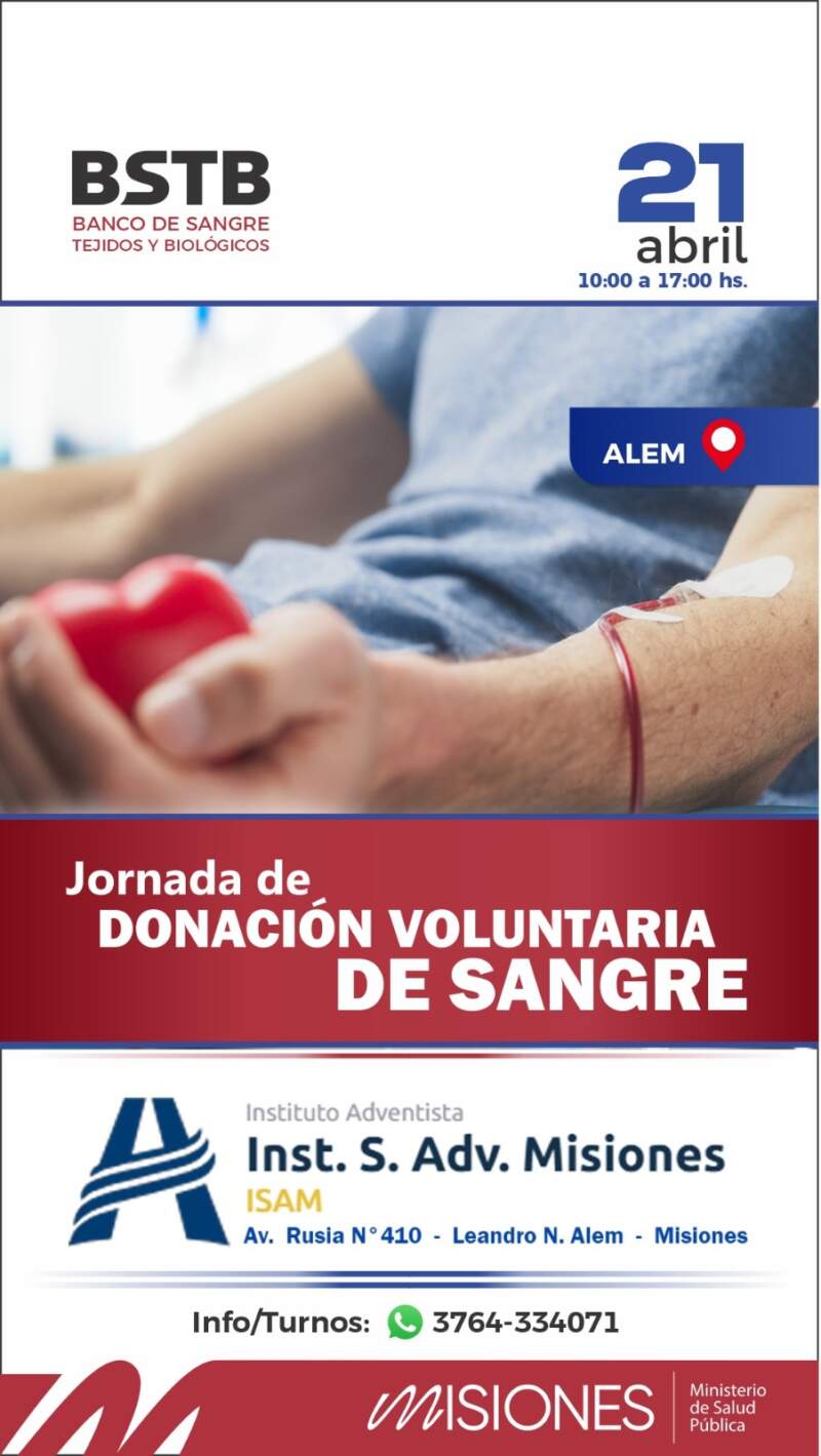 Frente a la demanda sanitaria, el Banco de Sangre intensifica colectas en la provincia imagen-3