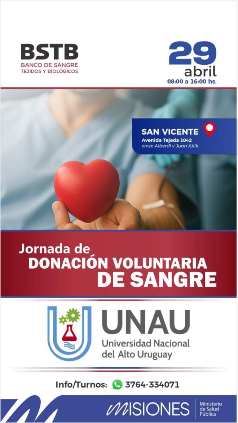 Frente a la demanda sanitaria, el Banco de Sangre intensifica colectas en la provincia imagen-48