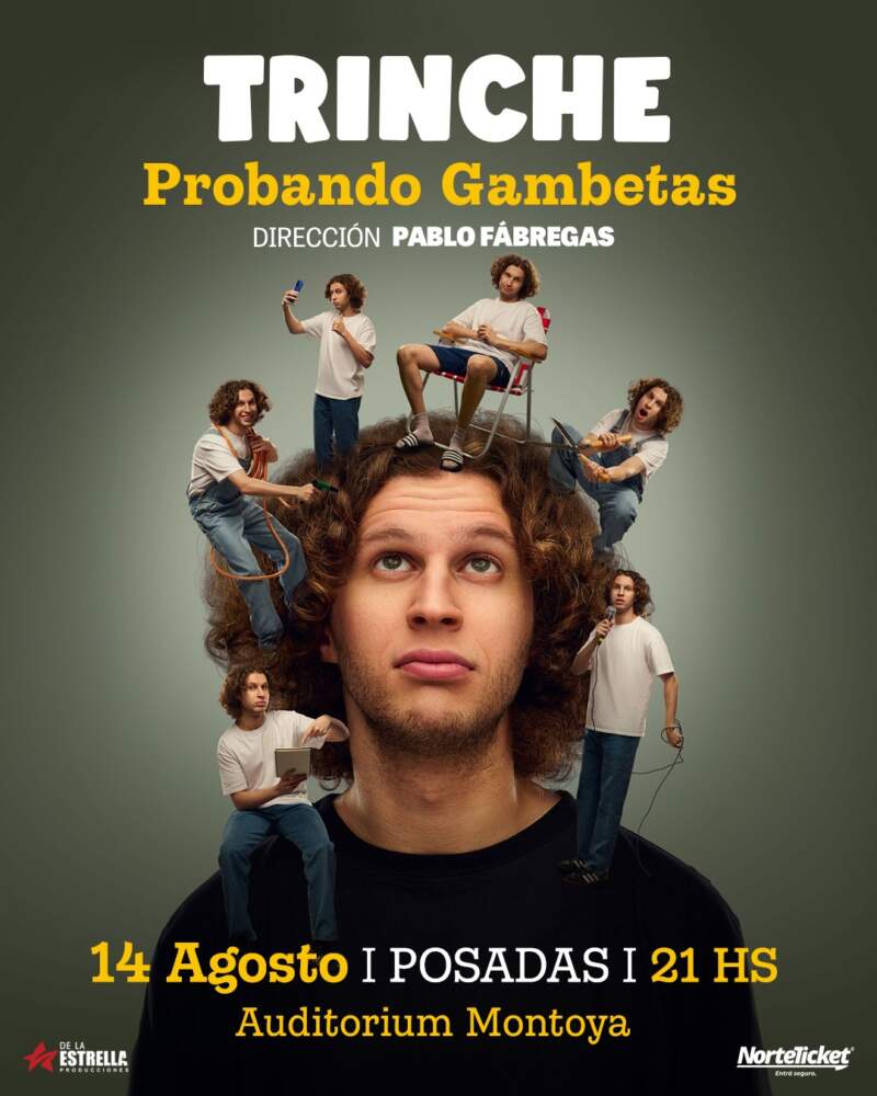 Probando Gambetas llega a Posadas: Trinche presentará una noche de humor en vivo con improvisación y conexión directa con el público imagen-12