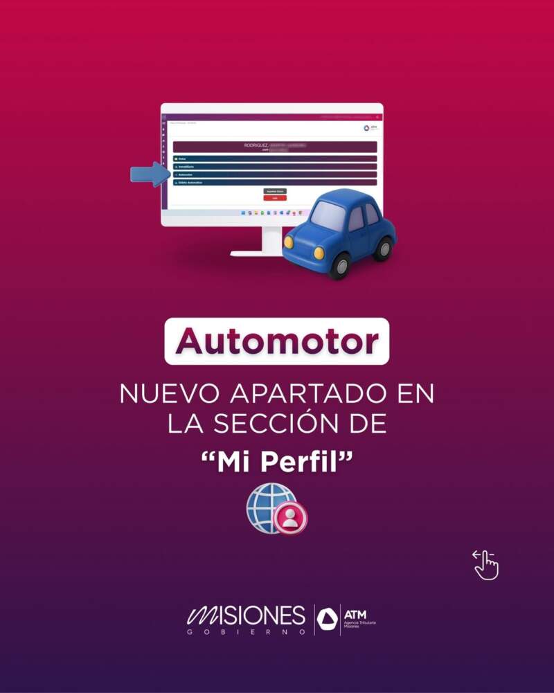 Web: ATM lanzó la nueva sección “Automotores” en Mi Perfil, "más simple, más rápido y sin moverte de tu casa" para consultas y estar al día imagen-2
