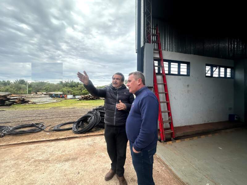Sartori visitó empresa de reciclaje en el Parque Industrial y la destacó como modelo ambiental que crece y genera empleo en Misiones imagen-6