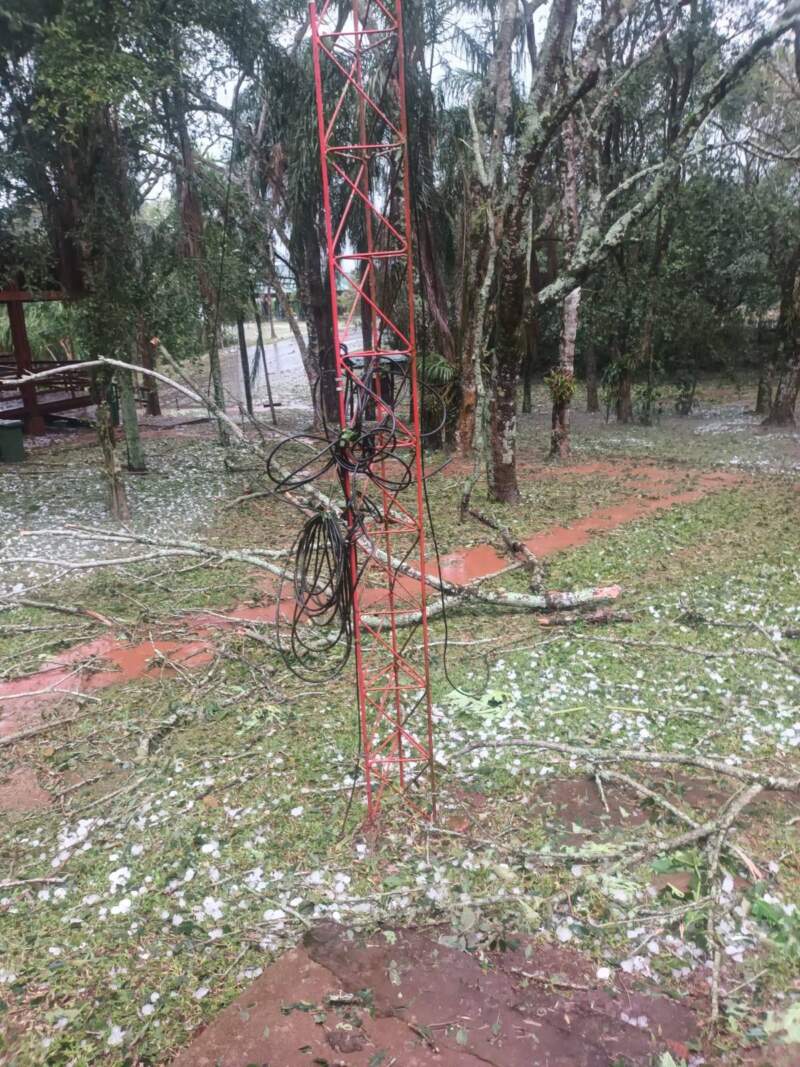 Granizada y fuertes vientos en el Parque Moconá: no se registraron personas lesionadas ni daños imagen-10