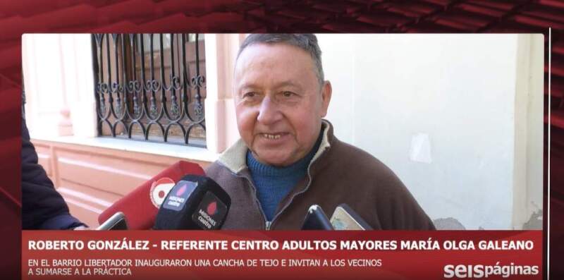 Adultos mayores del barrio Libertador inauguraron una cancha de tejo y suman actividades gratuitas en Posadas imagen-6
