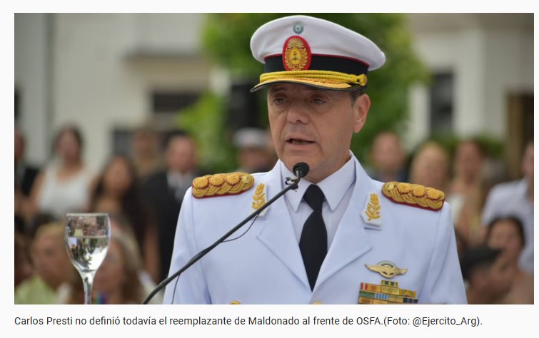 Renunció el presidente de la obra social de las Fuerzas Armadas en medio de tensiones imagen-2
