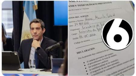 Narcotest obligatorio: Marcelo Pérez fue el primero en mostrar cómo será el control a funcionarios imagen-11