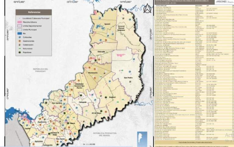 Presentaron el Mapa de las 88 Fiestas Populares de Misiones imagen-26