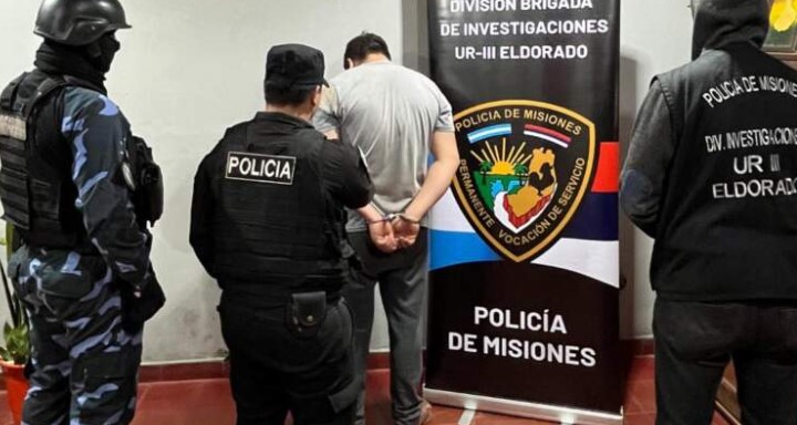 Golpe a una banda investigada por un robo armado en Eldorado: detuvieron al segundo sospechoso imagen-8