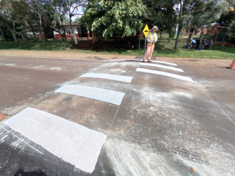 Rutas más seguras: intensifican trabajos de señalización en distintos puntos de Misiones imagen-4