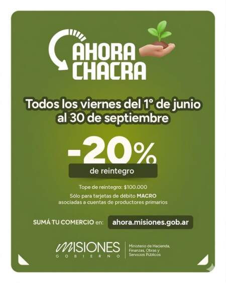 "Ahora Chacra": ya está habilitada la inscripción para ferreterías y agroveterinarias al nuevo programa que comenzará a operar a partir del 1ro de junio imagen-11