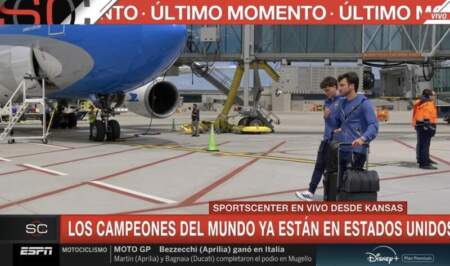 Argentina ya está en Estados Unidos y comienza la cuenta regresiva para defender la Copa del Mundo imagen-5