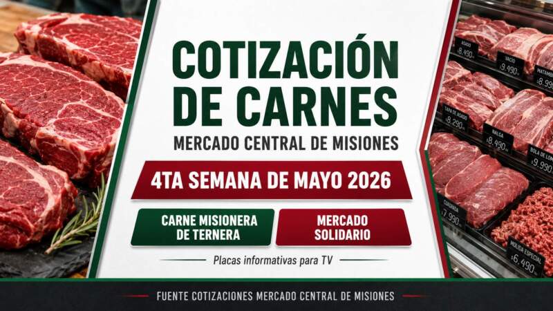 Carnes en el Mercado Central de Misiones: una opción accesible para los misioneros en tiempos de crisis 3 Carnes en el Mercado Central de Misiones: una opción accesible para los misioneros en tiempos de crisis imagen-2