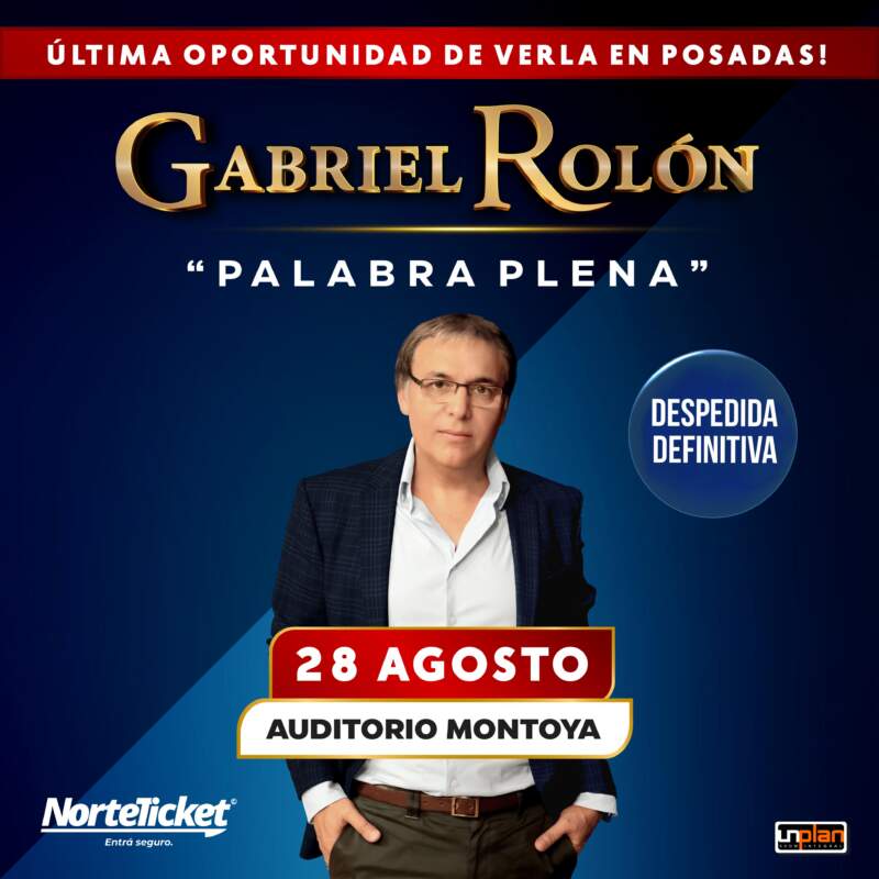 Gabriel Rolón vuelve a Misiones con la despedida definitiva de “Palabra Plena”, la obra que emocionó a más de 400 mil personas 3 Gabriel Rolón vuelve a Misiones con la despedida definitiva de “Palabra Plena”, la obra que emocionó a más de 400 mil personas imagen-2