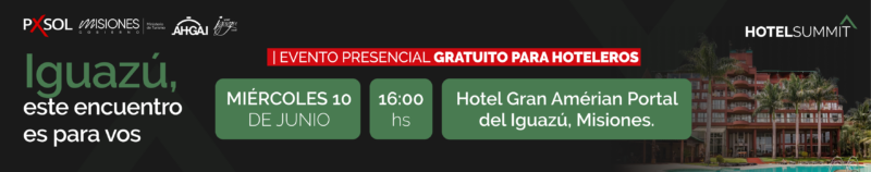 Puerto Iguazú será sede de una nueva edición del Hotel Summit 2026 con foco en innovación y turismo 3 Puerto Iguazú será sede de una nueva edición del Hotel Summit 2026 con foco en innovación y turismo imagen-2