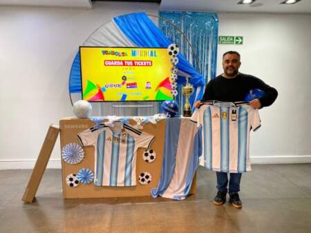 Ganó un kit mundialista y ya sueña con alentar a la Selección en pantalla gigante imagen-5