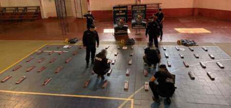 Narcos huyeron al ver a la Policía y abandonaron más de $248 millones en marihuana en el monte de San Ignacio imagen-11