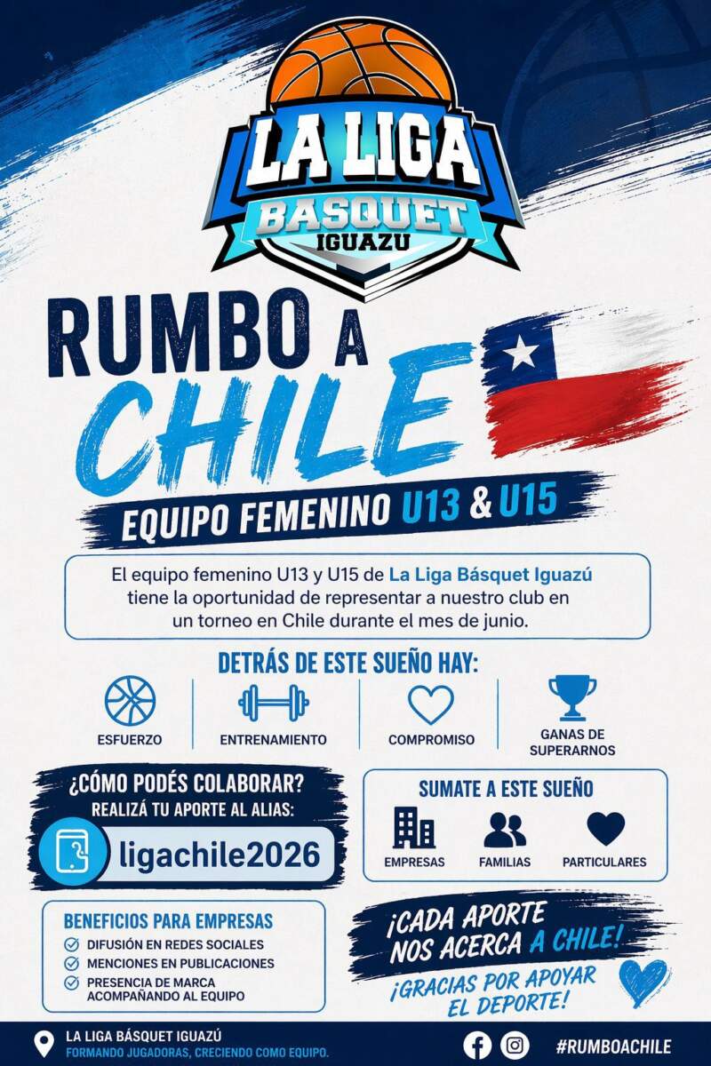 Básquet: las chicas del U13 y U15 de Iguazú competirán en Chile imagen-2