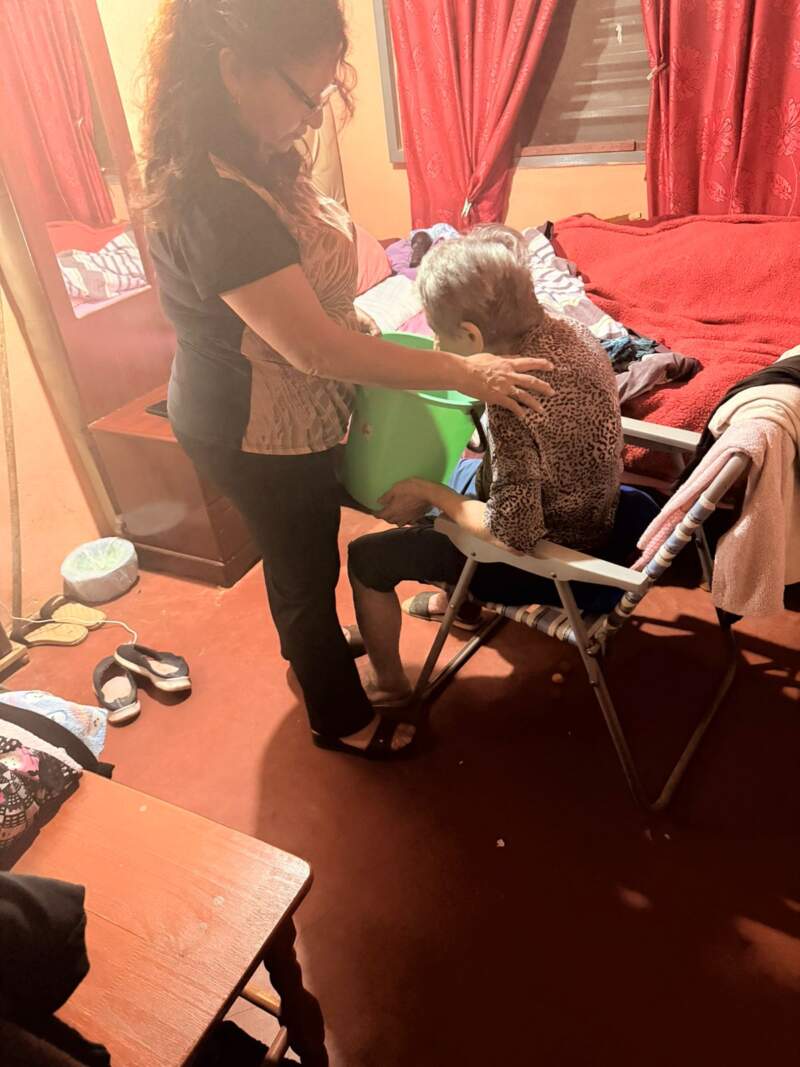 La Policía resguardó a una mujer de 88 años que se encontraba en presunto estado de abandono por parte de sus familiares en Candelaria imagen-4