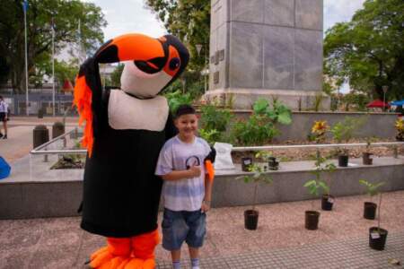 En el Día de la Selva Misionera se promovió la reforestación y el cuidado ambiental con entrega de plantines a vecinos de Posadas imagen-11