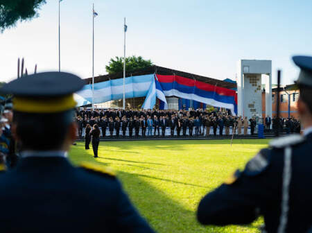 Con reconocimientos, mensaje institucional y desfile, la Policía finalizó sus actividades por su 170° aniversario imagen-5