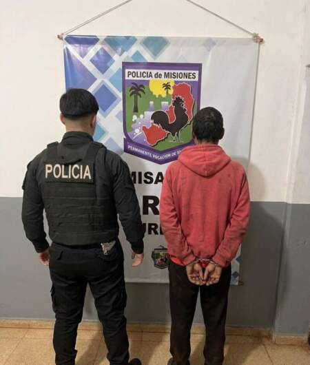 Compañeros de trago terminaron a los machetazos: uno resultó herido y el otro quedó detenido en Garupá imagen-7