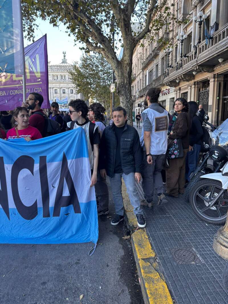 Herrera Ahuad respaldó la marcha universitaria y pidió que Nación “cumpla la ley” imagen-1