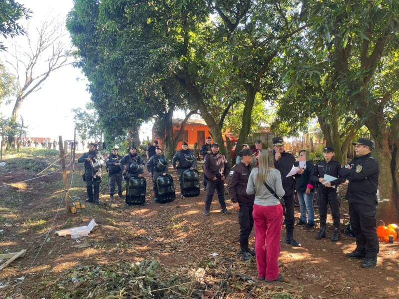Evitaron la toma de una propiedad en el barrio Los Patitos de Posadas imagen-14