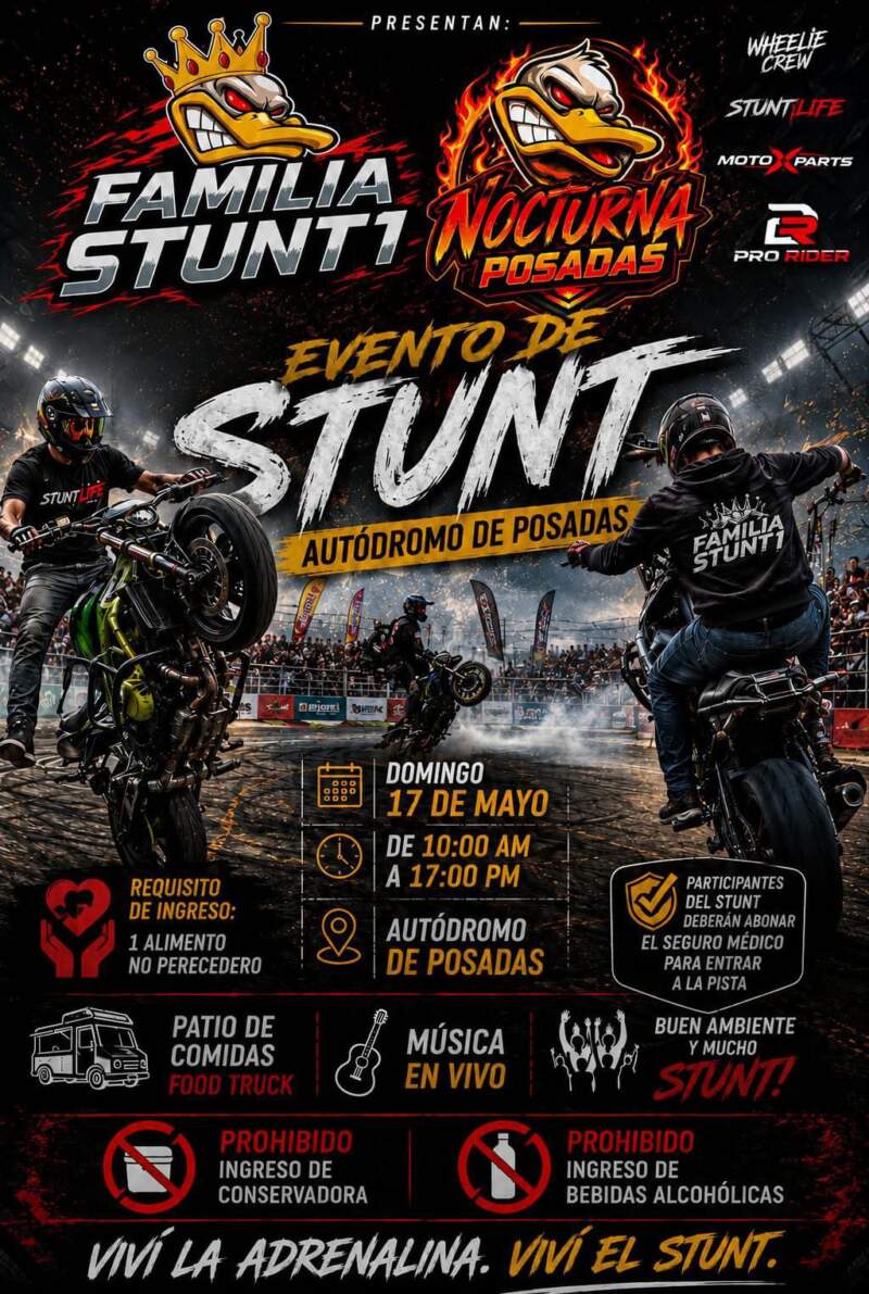 Cristian Pedersen: “El Stunt es un arte, pero también educación vial” imagen-10