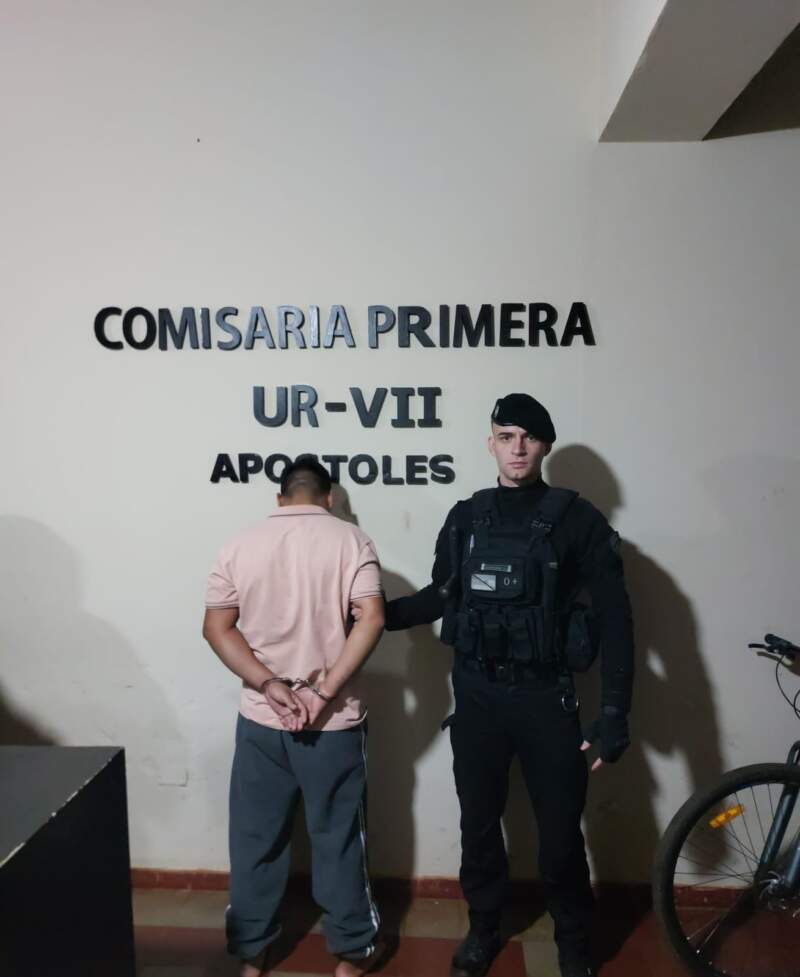 Perdieron el partido, regresó armado y amenazó a todos: fue detenido en Apóstoles imagen-2