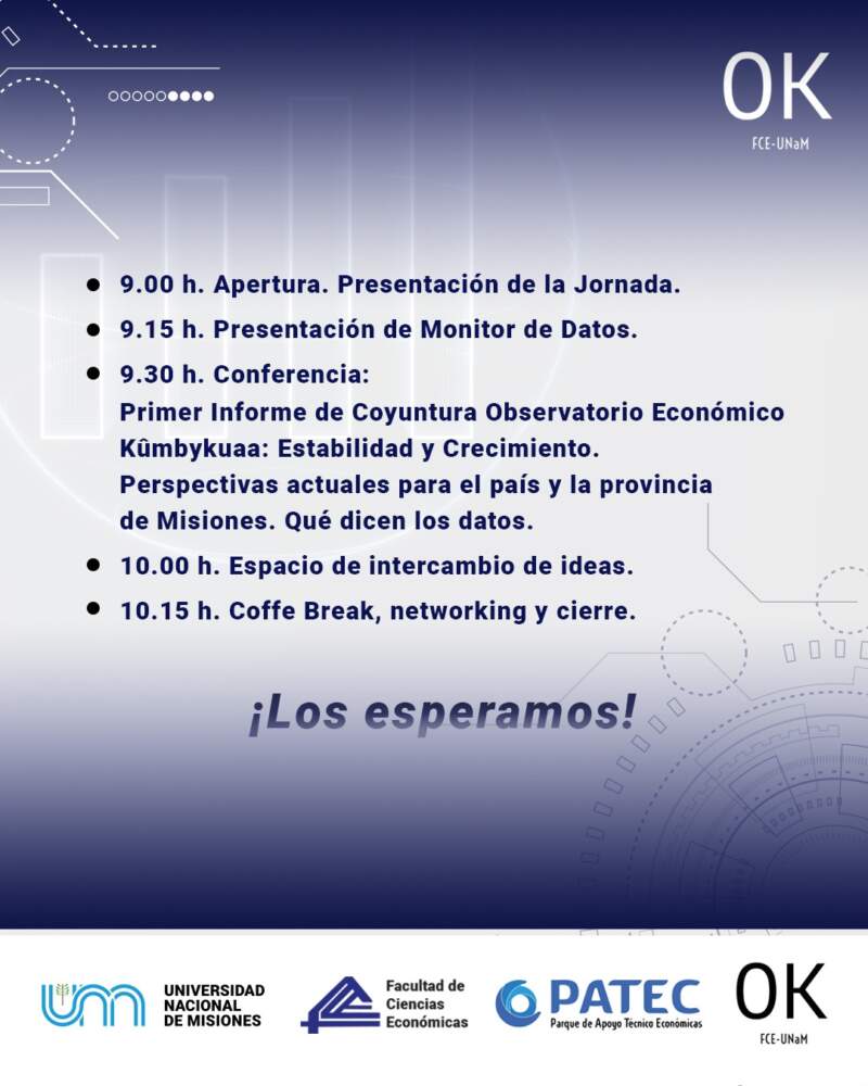 La FCE de la UNaM presenta su Monitor de Datos y el primer informe de coyuntura “Kumbyküa” imagen-6