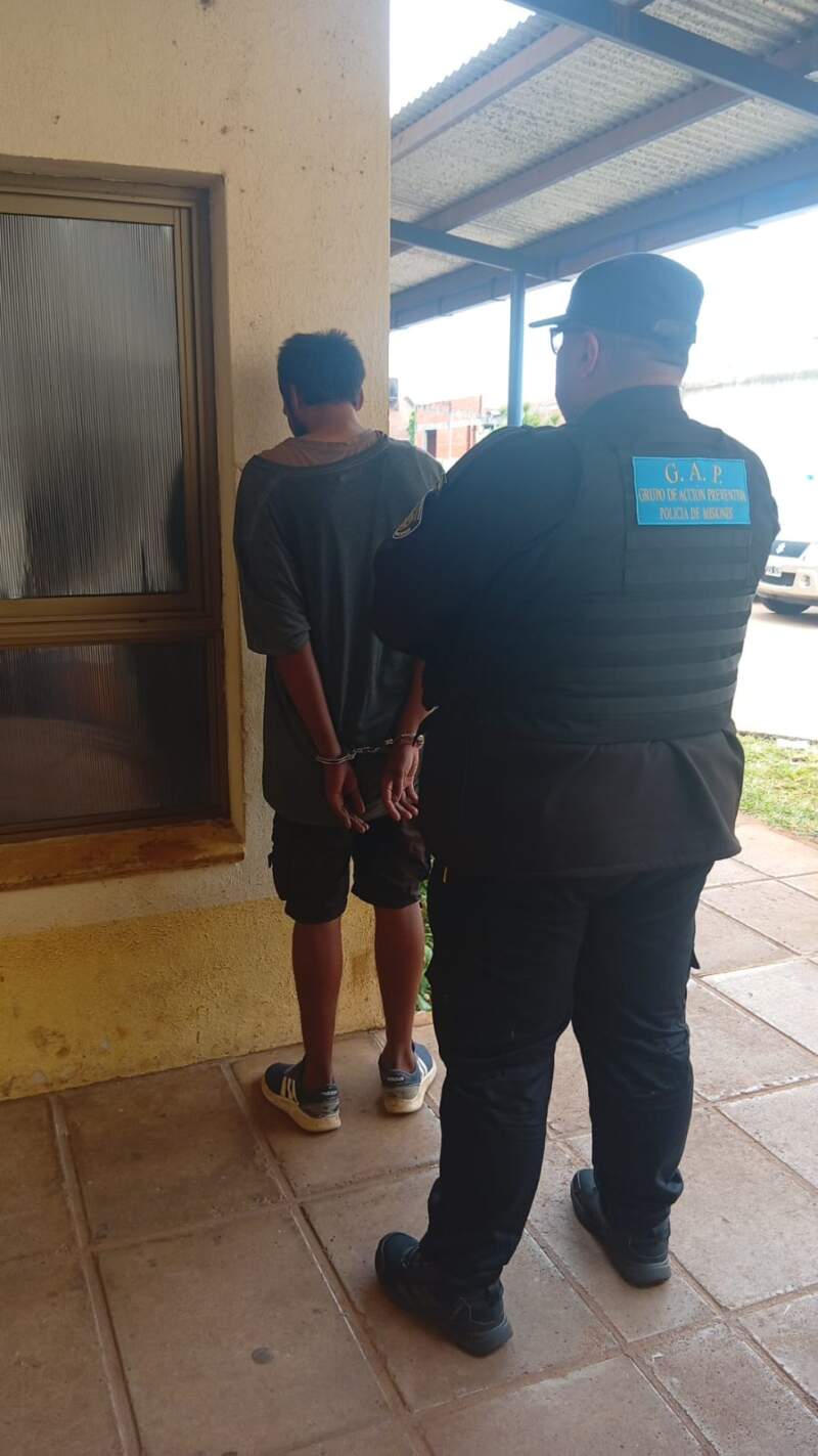 Provocaba destrozos en el cajero de un banco y el GAP lo atrapó en segundos imagen-2