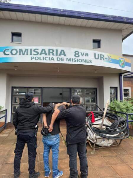 Le cortaba la luz al barrio para robar cables y terminó detenido en Posadas imagen-4