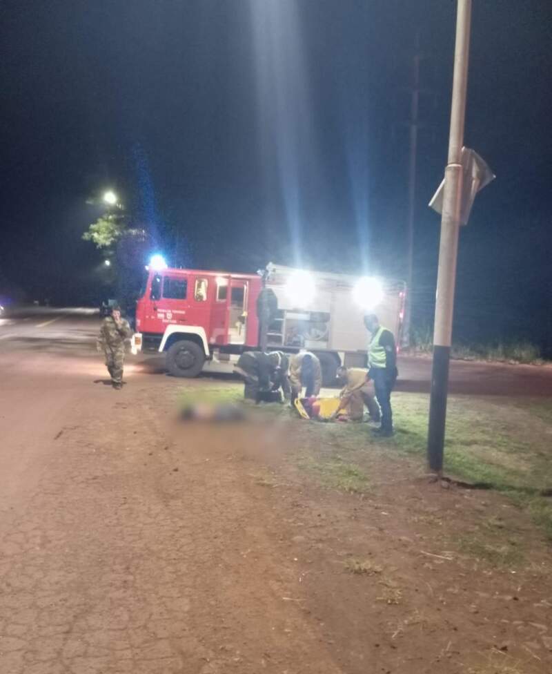 Falleció una adolescente de 14 años tras ser embestida por un auto sobre la Ruta Nacional 12 imagen-51