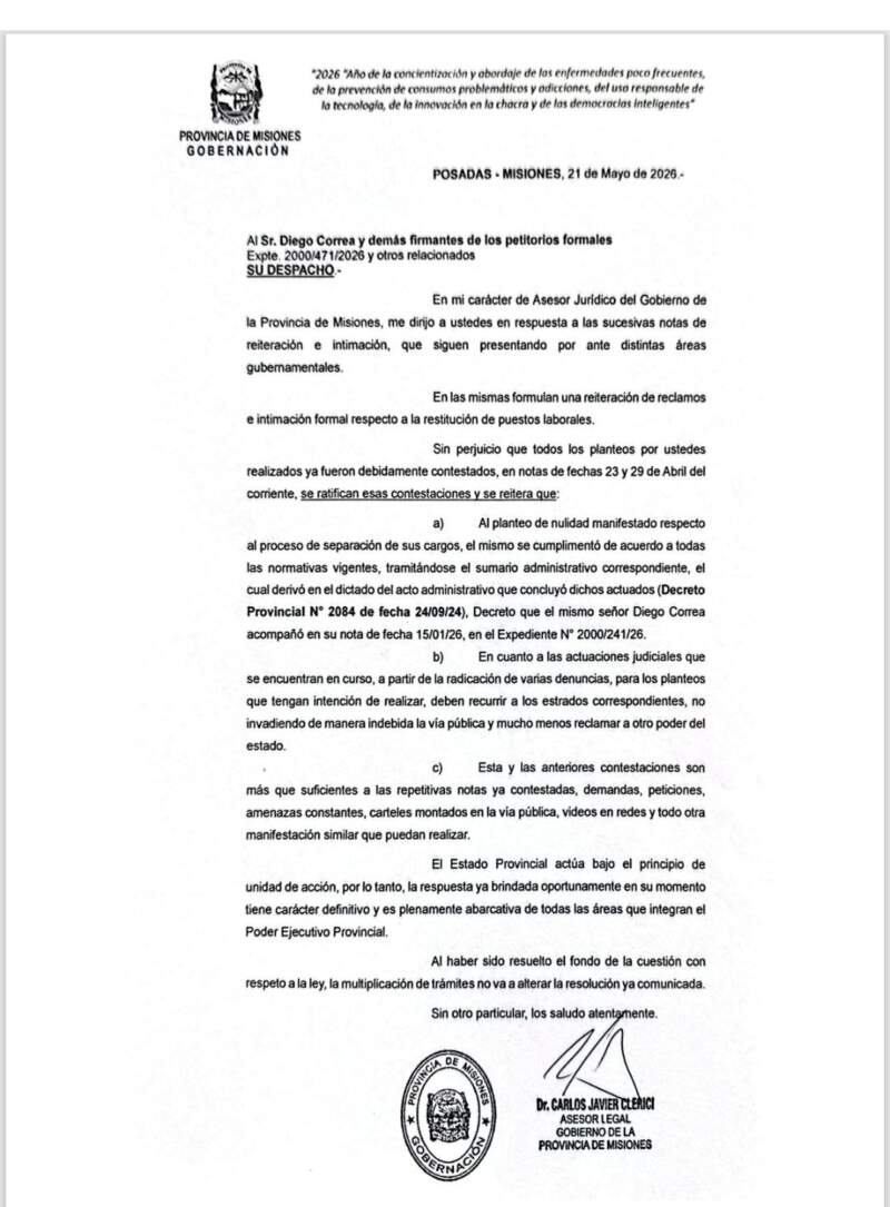 La Jefatura de Policía ratifica que no habrá reincorporación de ex efectivos en protesta 5 La Jefatura de Policía ratifica que no habrá reincorporación de ex efectivos en protesta imagen-4