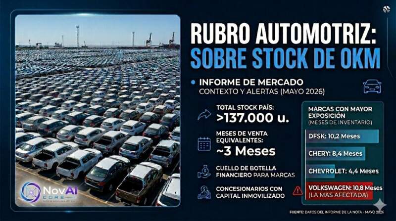 Sobrestock de autos 0KM: la industria automotriz enfrenta un cuello de botella con más de 137 mil unidades sin vender imagen-2