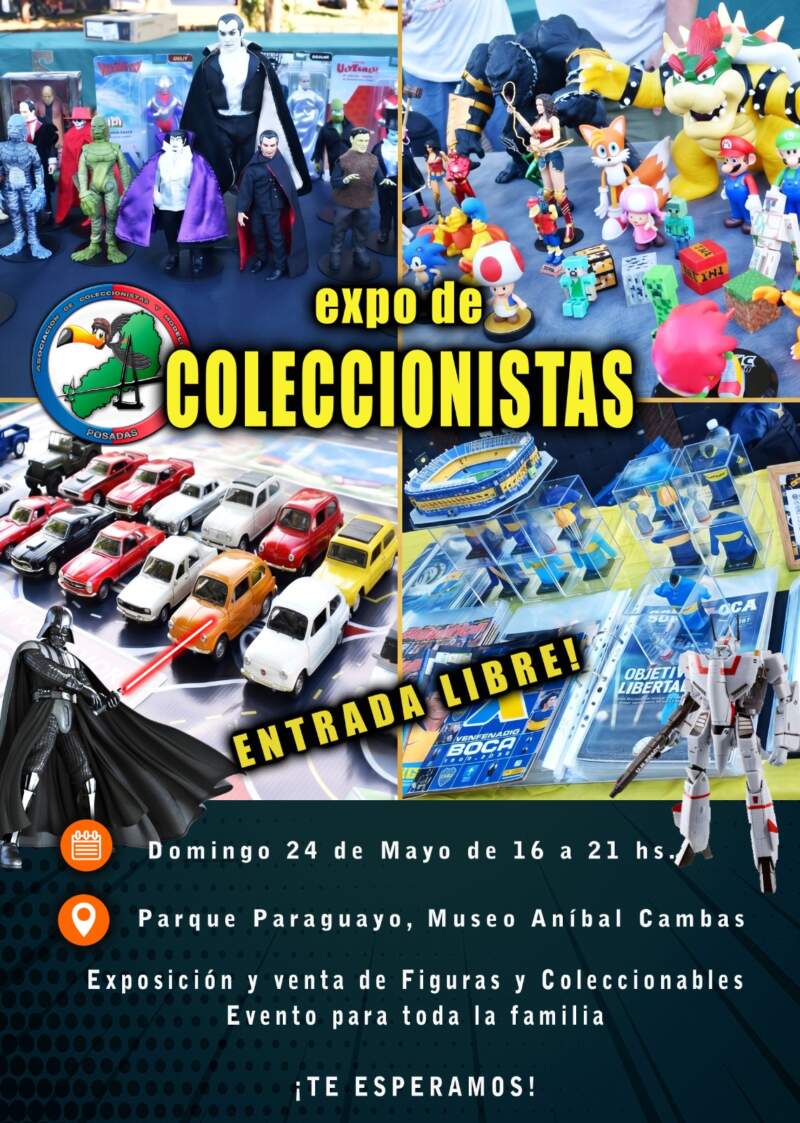Figuras, autos y cultura pop: llega una nueva Expo de Coleccionistas a Posadas imagen-2