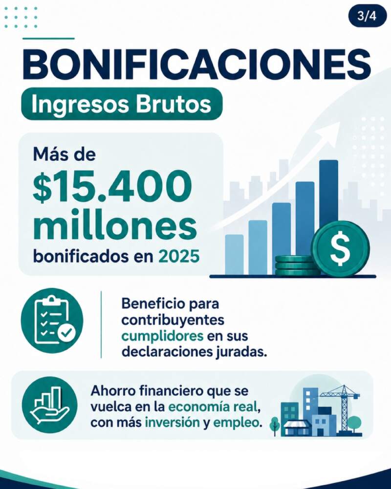 Alivio fiscal: beneficiarios misioneros reportaron más de $26.300 millones en impuestos eximidos durante 2025 7 Alivio fiscal: beneficiarios misioneros reportaron más de $26.300 millones en impuestos eximidos durante 2025 imagen-6