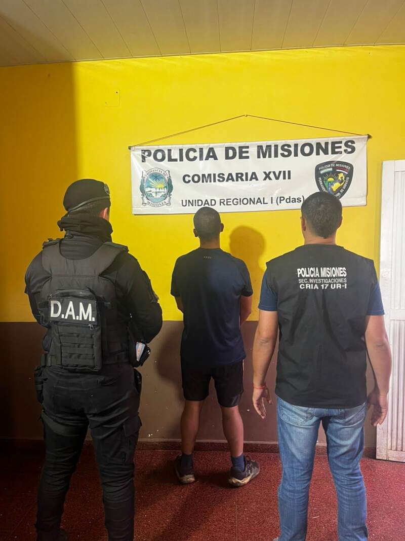 Posadas: Discutió con su madre, provocó destrozos en la casa y terminó detenido 3 Posadas: Discutió con su madre, provocó destrozos en la casa y terminó detenido imagen-2