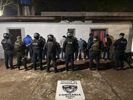 Operativo cerrojo con apoyo de cámaras y drones tuvo como resultado 18 detenidos en barrios posadeños imagen-5