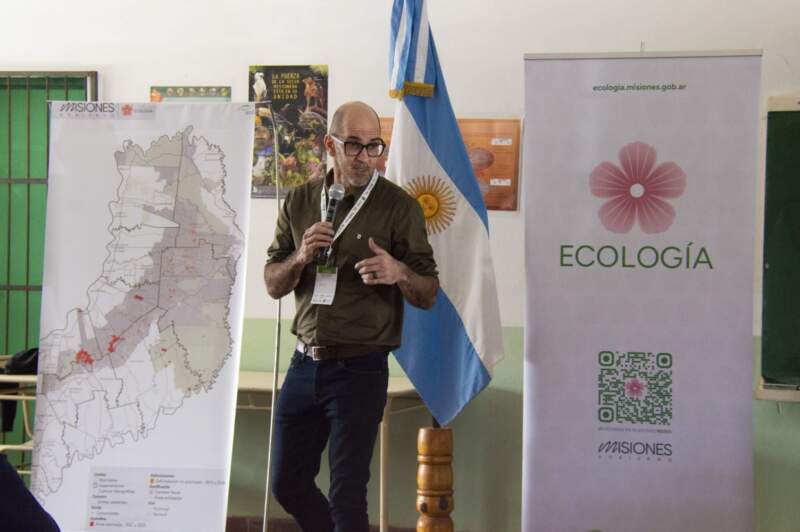 Ecología y Vida Silvestre presentaron avances del proyecto del Plan de Restauración Forestal para fortalecer el Corredor Verde de Misiones imagen-14