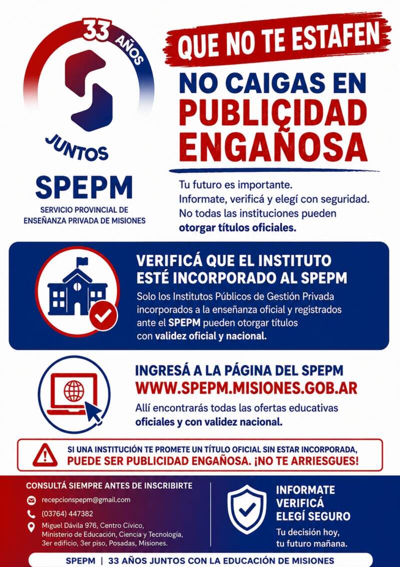 Recomendaciones del SPEPM antes de tomar una decisión de inscripción en una carrera imagen-2