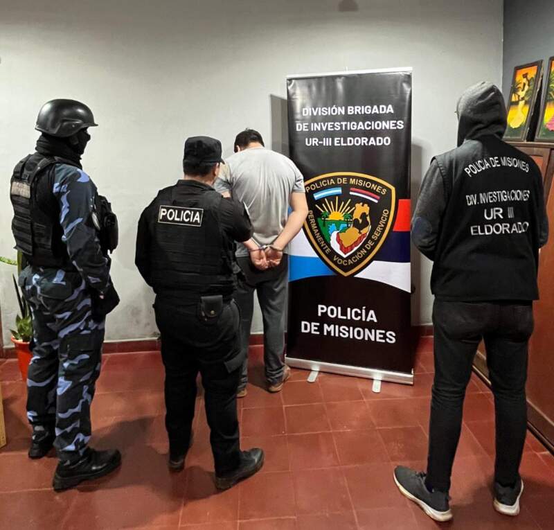 Golpe a una banda investigada por un robo armado en Eldorado: detuvieron al segundo sospechoso imagen-2